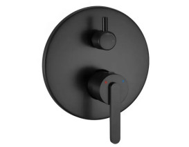 Душевая система скрытого монтажа Rea Ontario со смесителем черный REA-P5501