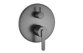 Душевая система скрытого монтажа Rea Ontario со смесителем графит REA-P5504