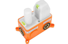 Душевая система скрытого монтажа Rea Orix со смесителем золото REA-P8464