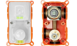 Душевая система скрытого монтажа Rea Oval со смесителем черный REA-P8467