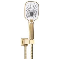 Душевая система скрытого монтажа Rea Moby со смесителем матовое золото REA-P2403