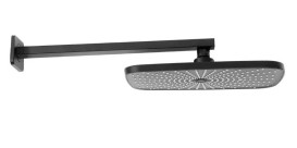 Душевая система скрытого монтажа Rea Moby со смесителем черный REA-P2402