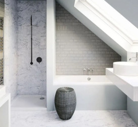 Душова система прихованого монтажу Rea Lugano із змішувачем чорний REA-P9301