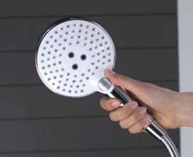 Душевая система скрытого монтажа с термостатом Hansgrohe Ecostat S хром 2В141218