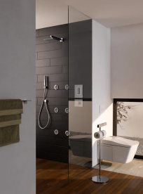 Душова система прихованого монтажу TOTO Neorest Shower Set без змішувача хром VHC001S