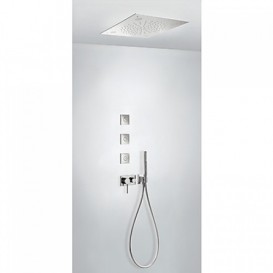 Душевая система скрытого монтажа Tres 3V с тремя боковыми форсунками хром 21027308