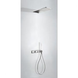 Душова система прихованого монтажу Tres Block System colors термостатична білий/хром 20735202BL