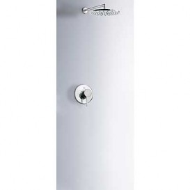 Душевая система скрытого монтажа Tres Alplus с верхним душем хром 20317702