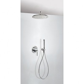 Душевая система скрытого монтажа Tres Study-Tres с верхним и ручным душем хром 26218080