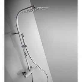Душевая система термостатическая Tres Cuadro Tres хром 107395