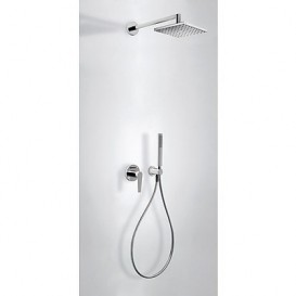Душова система Tres Class-Tres з верхнім і ручним душем хром 20518002