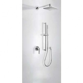 Душова система Tres Class-Tres з верхнім і ручним душем хром 20518005