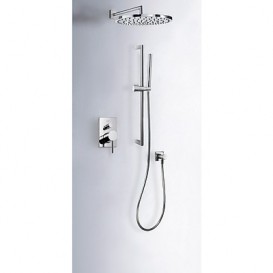 Душевая система Tres Max-Tres с верхним и ручным душем хром 06298002