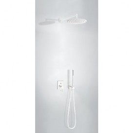 Душевая система Tres Mono-Term с верхним и ручным душем белый матовый 06218003BM