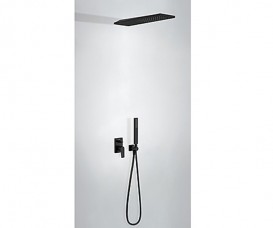 Душова система Tres Project colors з одноважільним вбудованим змішувачем чорний матовий 21198092NM