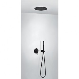 Душова система Tres Study colors з верхнім і ручним душем чорний матовий 26218099NM