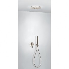 Душевая система Tres Study colors с верхним и ручным душем сталь 26218099AC