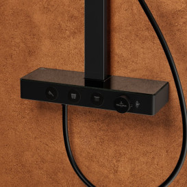 Душевая система Villeroy & Boch Infinity Showers с термостатом черный матовый TVS110004000K5