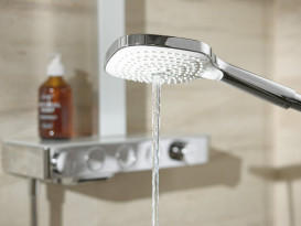 Душова стійка Villeroy & Boch Infinity Showers із термостатом хром TVS11000500061
