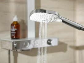 Душова стійка Villeroy & Boch Infinity Showers із термостатом хром TVS11000500061