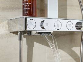 Душова стійка Villeroy & Boch Infinity Showers із термостатом хром TVS11000500061