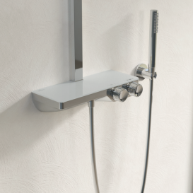 Душева система Villeroy & Boch Universal Showers з термостатом хром TVS00003000061