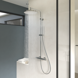 Душева система Villeroy & Boch Universal Showers з термостатом хром TVS00003100061