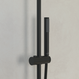 Душевая система Villeroy & Boch Universal Showers с термостатом матовый черный TVS000032000K5