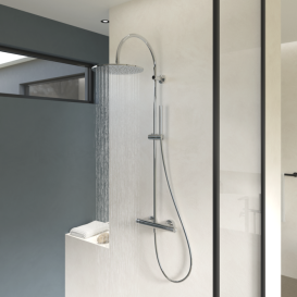 Душевая система Villeroy & Boch Universal Showers с термостатом хром TVS00003300061