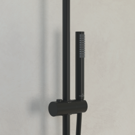 Душевая система Villeroy & Boch Universal Showers с термостатом матовый черный TVS000033000K5