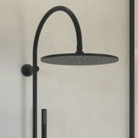 Душевая система Villeroy & Boch Universal Showers с термостатом матовый черный TVS000033000K5