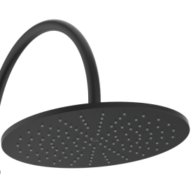 Душевая система Villeroy & Boch Universal Showers с термостатом матовый черный TVS000033000K5