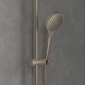 Душева система Villeroy & Boch Verve Showers із термостатом матовий нікель TVS10900500064