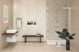 Душевая стойка для душа Devit Hotel Line с однорычажным смесителем латунь/пластик хром 3365SP