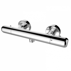 Душова стійка для душа GRB E-Plus фіксована з термостатом хром 35426350