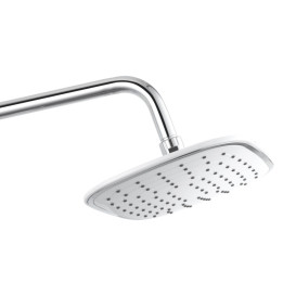 Душевая стойка для ванны Kroner KRP Armada-W063 со смесителем хром/белый CV024315