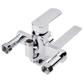 Душевая стойка для ванны Kroner KRP Armada-C067 со смесителем хром CV031703