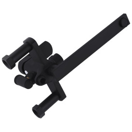 Душевая стойка для ванны Kroner KRP Armada-SCH067 со смесителем черный CV031704