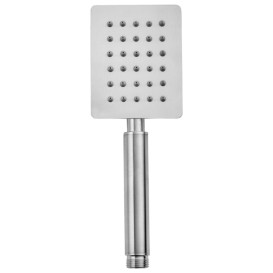 Душова стійка для ванни Kroner KRP Edelstahl Kubus-ESG064 із змішувачем та душовим гарнітуром нержавіюча сталь CV035452