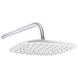 Душевая стойка для ванны Kroner KRP Essen-W063 со смесителем и душевым гарнитуром хром/белый CV024318