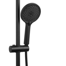 Душевая стойка для ванны Kroner KRP Graz-SCH063 со смесителем черный CV031332