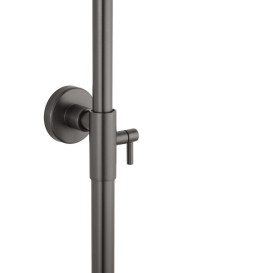 Душова стійка для ванни Kroner KRP Makon-GRP063T зі змішувачем та душовим гарнітуром графіт CV033859