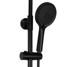 Душова стійка для ванни Rea Avalon із змішувачем чорний REA-P8811