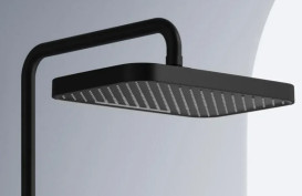 Душевая стойка для ванны Rea Bari со смесителем черный REA-P0891