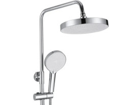 Душова стійка для ванни Rea Bloom зі змішувачем хром REA-P9527