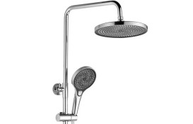 Душевая стойка для ванны Rea Rebel со смесителем хром REA-P2415