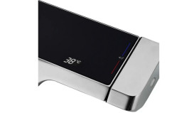 Душова стійка для ванни Rea Rob із термостатом нікель REA-P6624