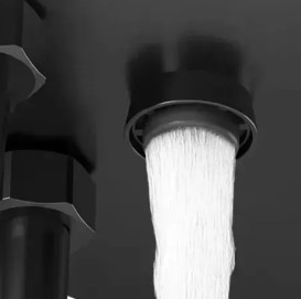 Душевая стойка для ванны Rea Rob с термостатом хром REA-P6626