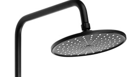 Душевая стойка для ванны Rea Salton со смесителем черный REA-P2409