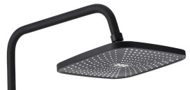 Душевая стойка для ванны Rea Storm 2.0 со смесителем черный REA-P9532